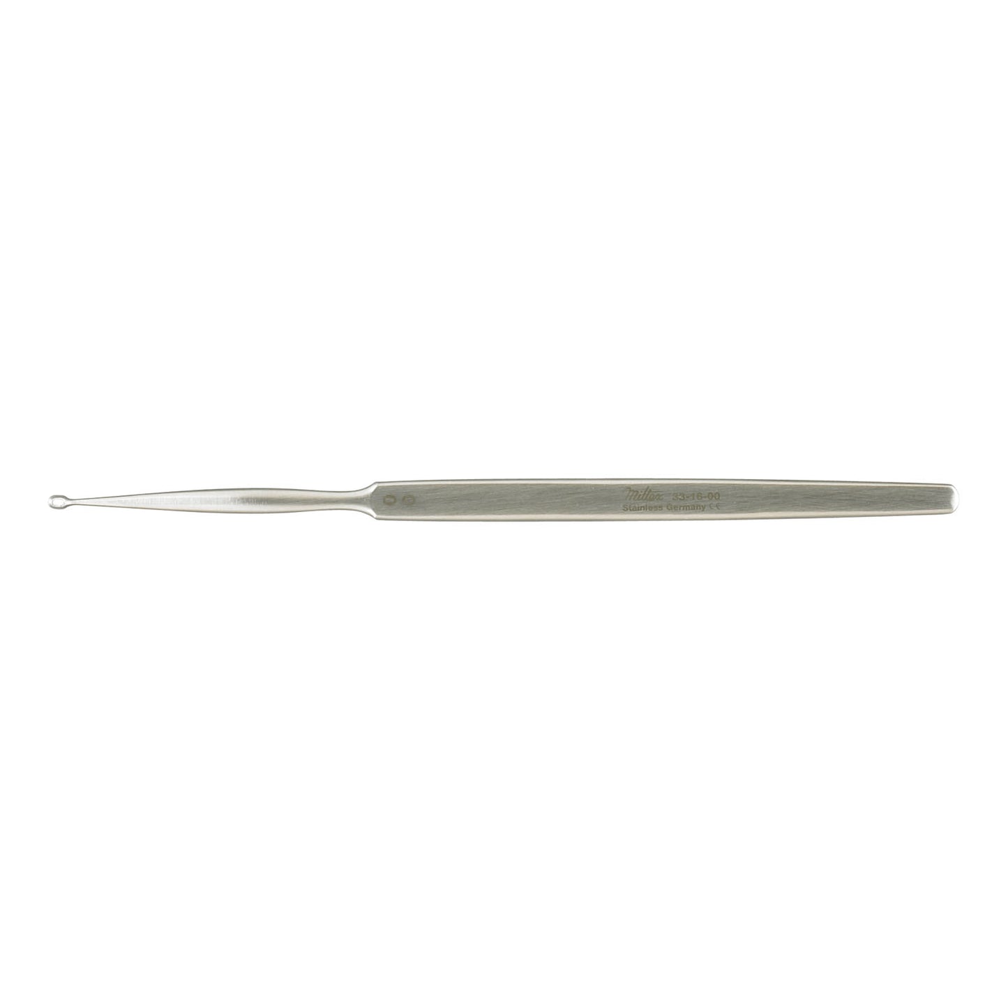 Dermal Curette, Size 00, 5_" Oval Narrow Handles