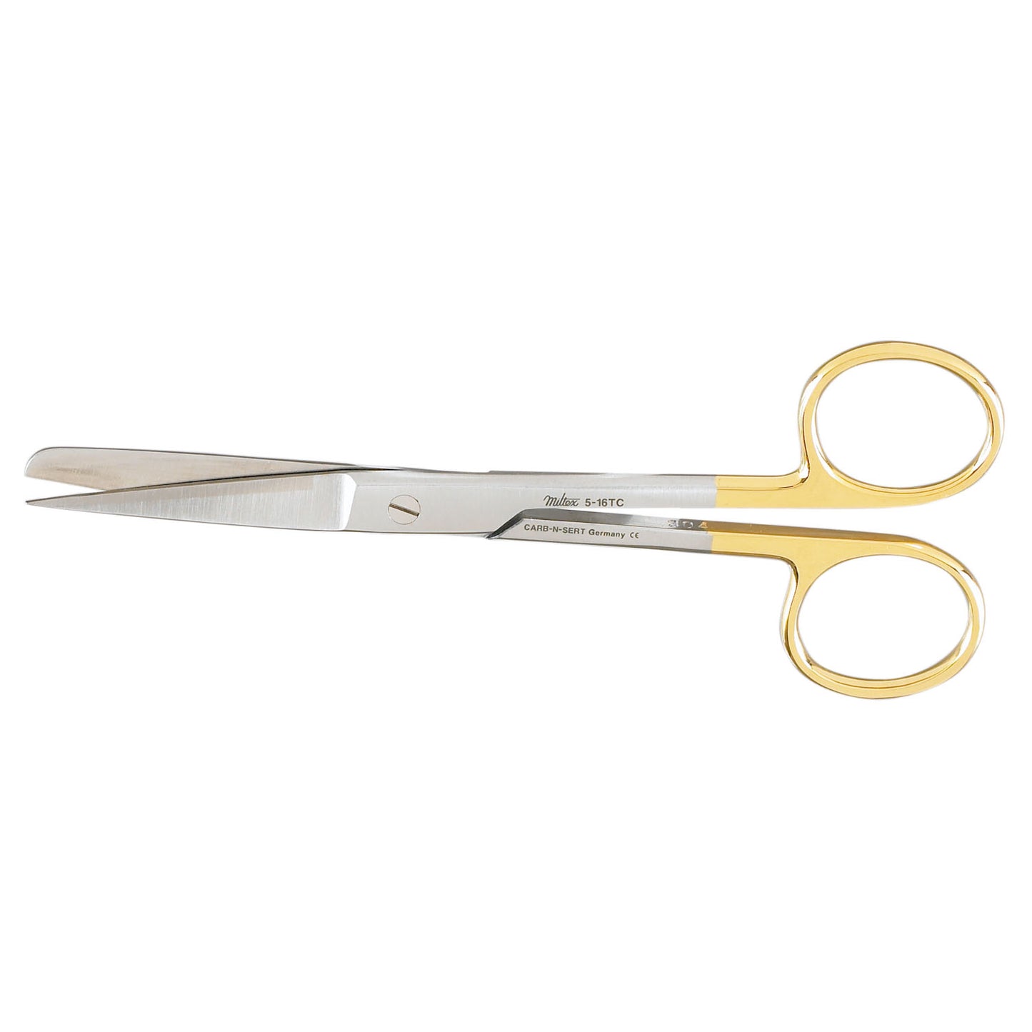 Operating Scissors, 5_", Sharp-Blunt Points, Straight, Carb-N-Sert