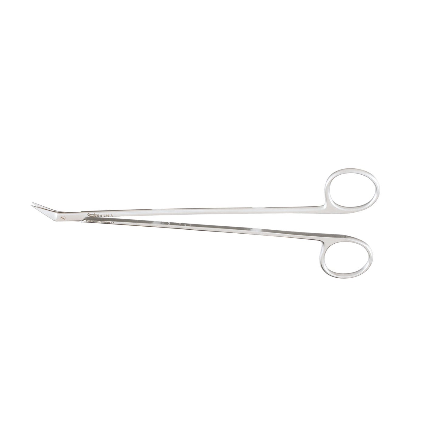Potts-Smith Scissors, 7", Delicate, Angled On Side 25, 13mm Blades
