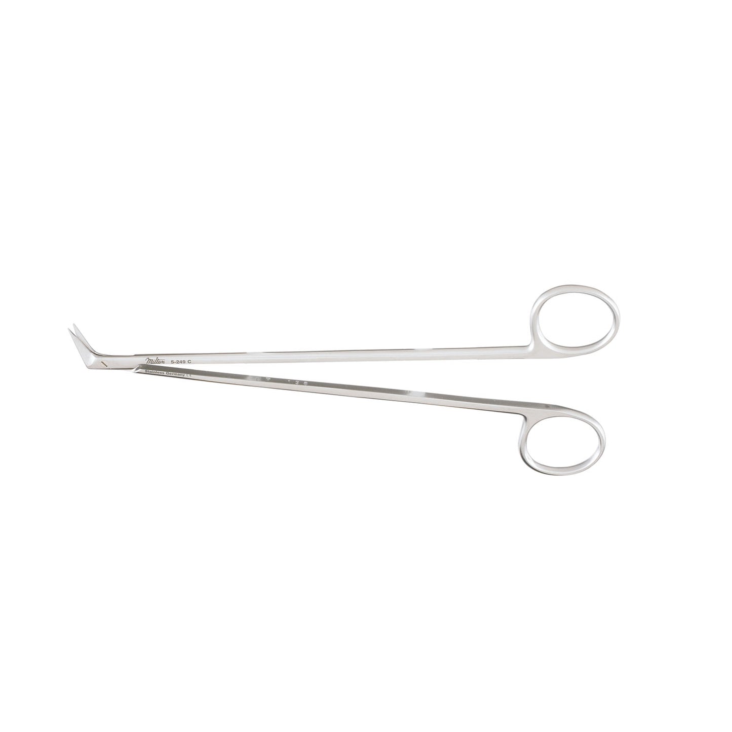 Potts-Smith Scissors, 7", Delicate, Angled On Side 60, 13mm Blades