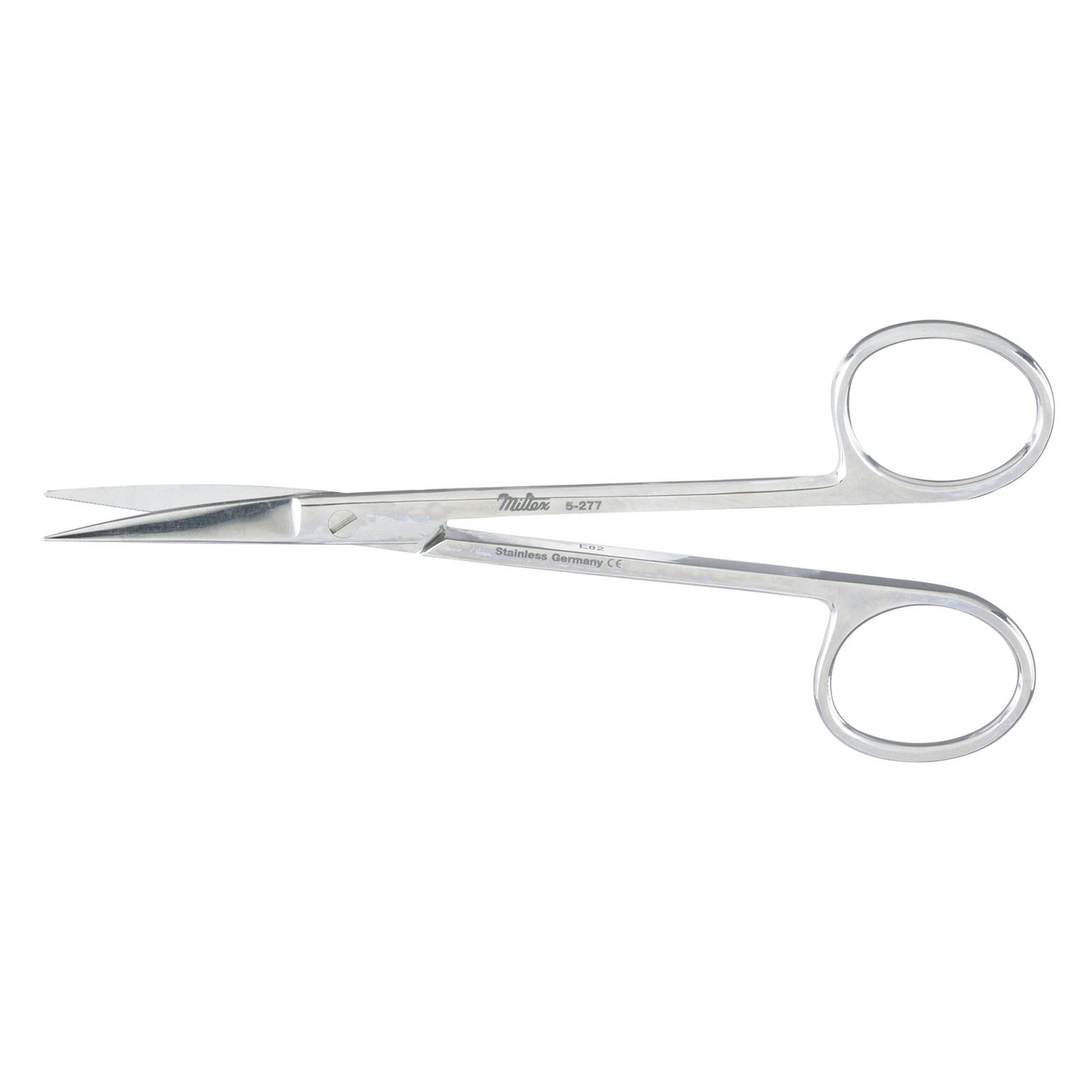 Surgery Scissors, 4_" Curved, Sharp-Sharp Points, Serrated Blade