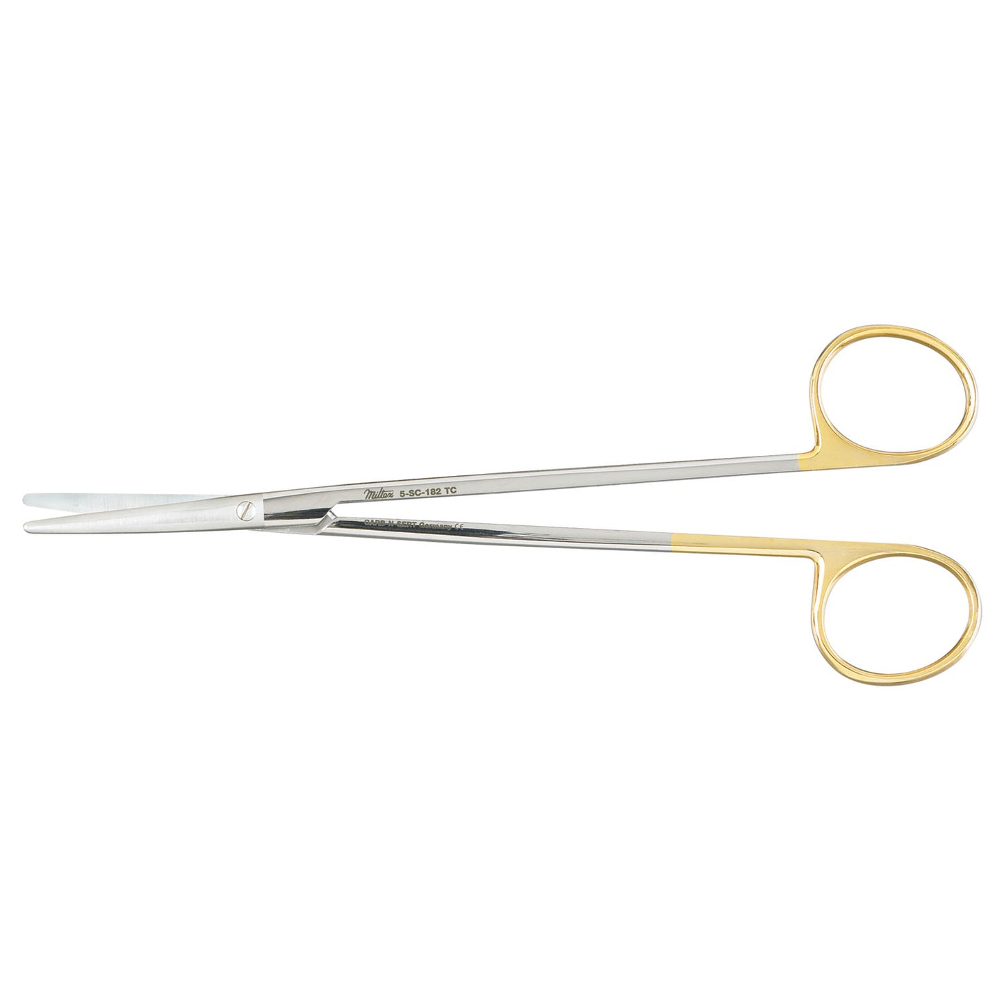 Metzenbaum Scissors, 7" Curved, SuperCut, Car-N-Sert Blades