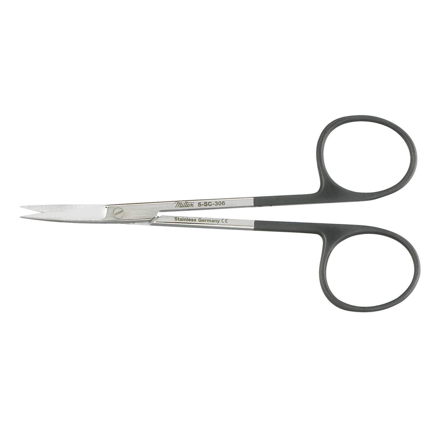 Iris Scissors, 4_" Curved, SuperCut Blade