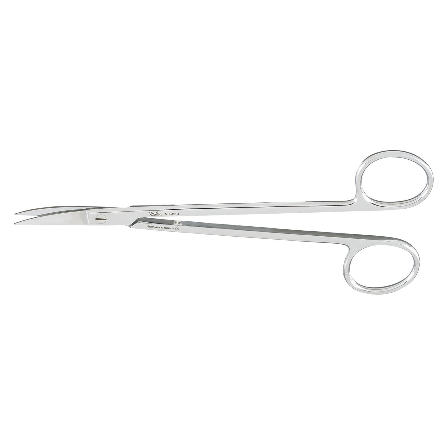 Kelly Fistula Scissors, 6_" Curved, One Serrated Blade