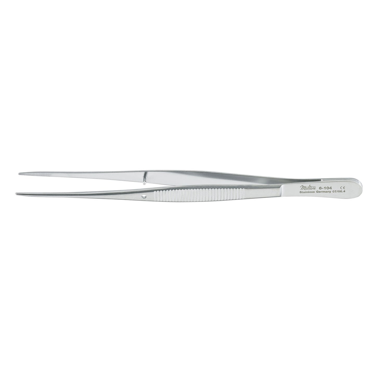 Semkin Forceps, 5", Dressing, Serrated Tips