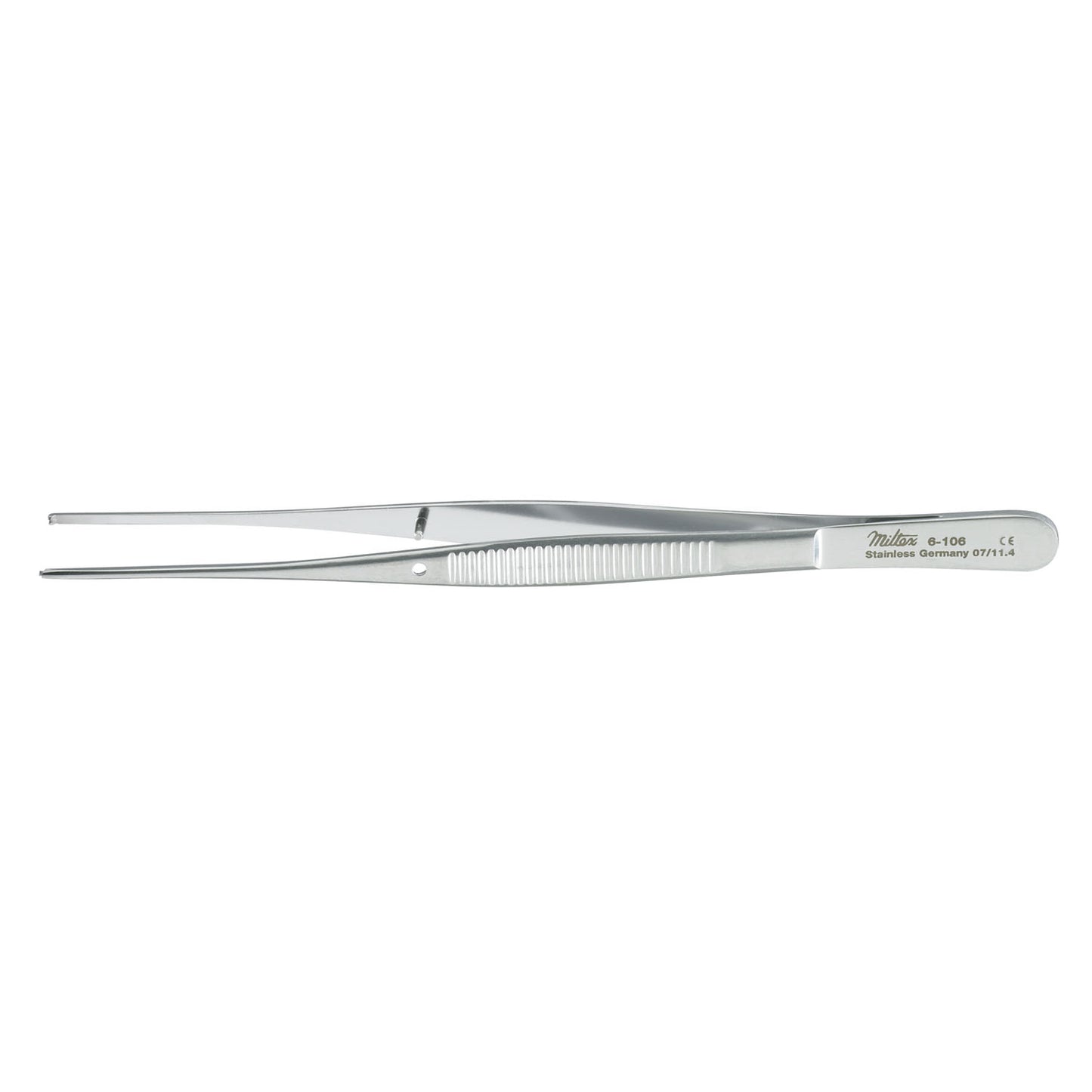 Semkin Forceps, 5", Tissue, 1 x 2 Teeth