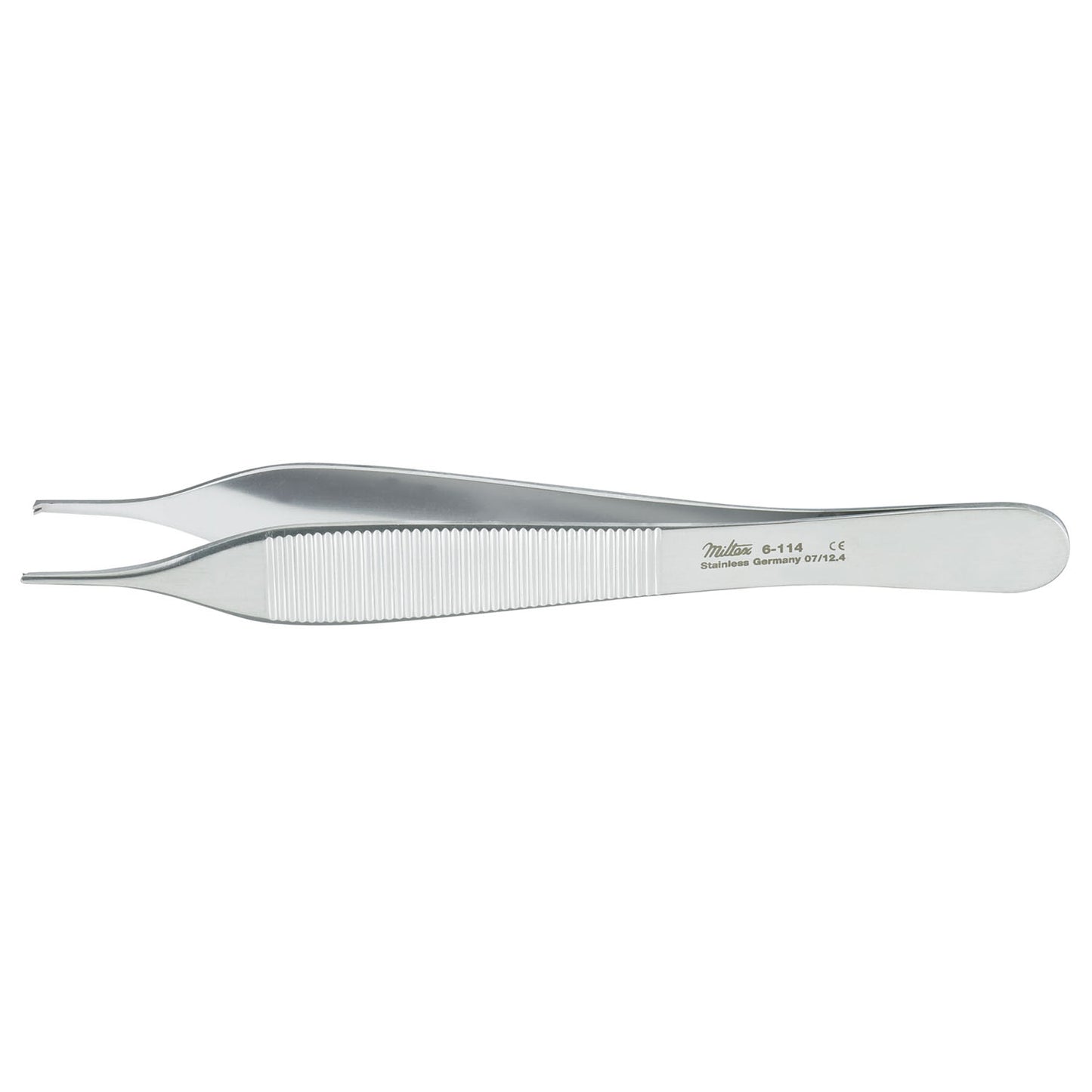 Hudson Forceps, 4_", Tissue, 1x2 Teeth