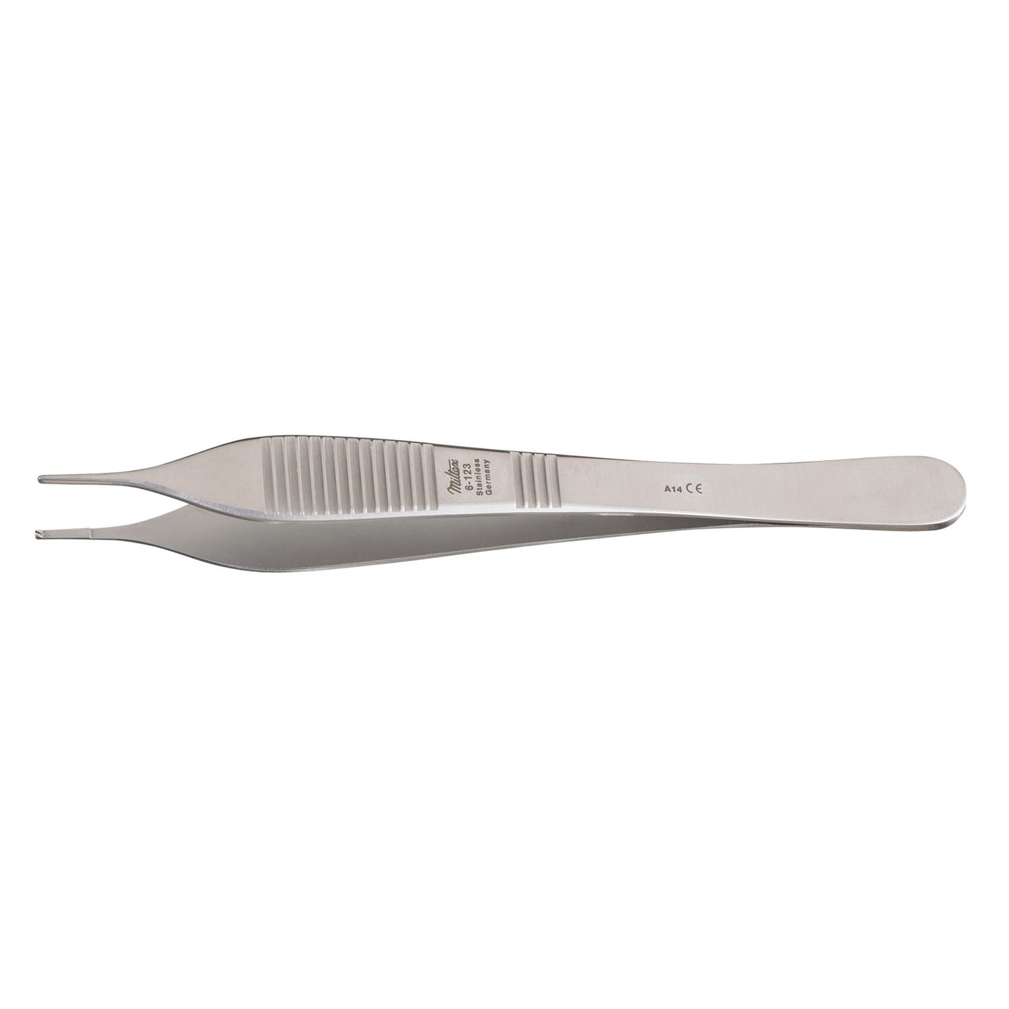 Tissue Forceps, 4_", 1x2 Teeth, Suturing Platform