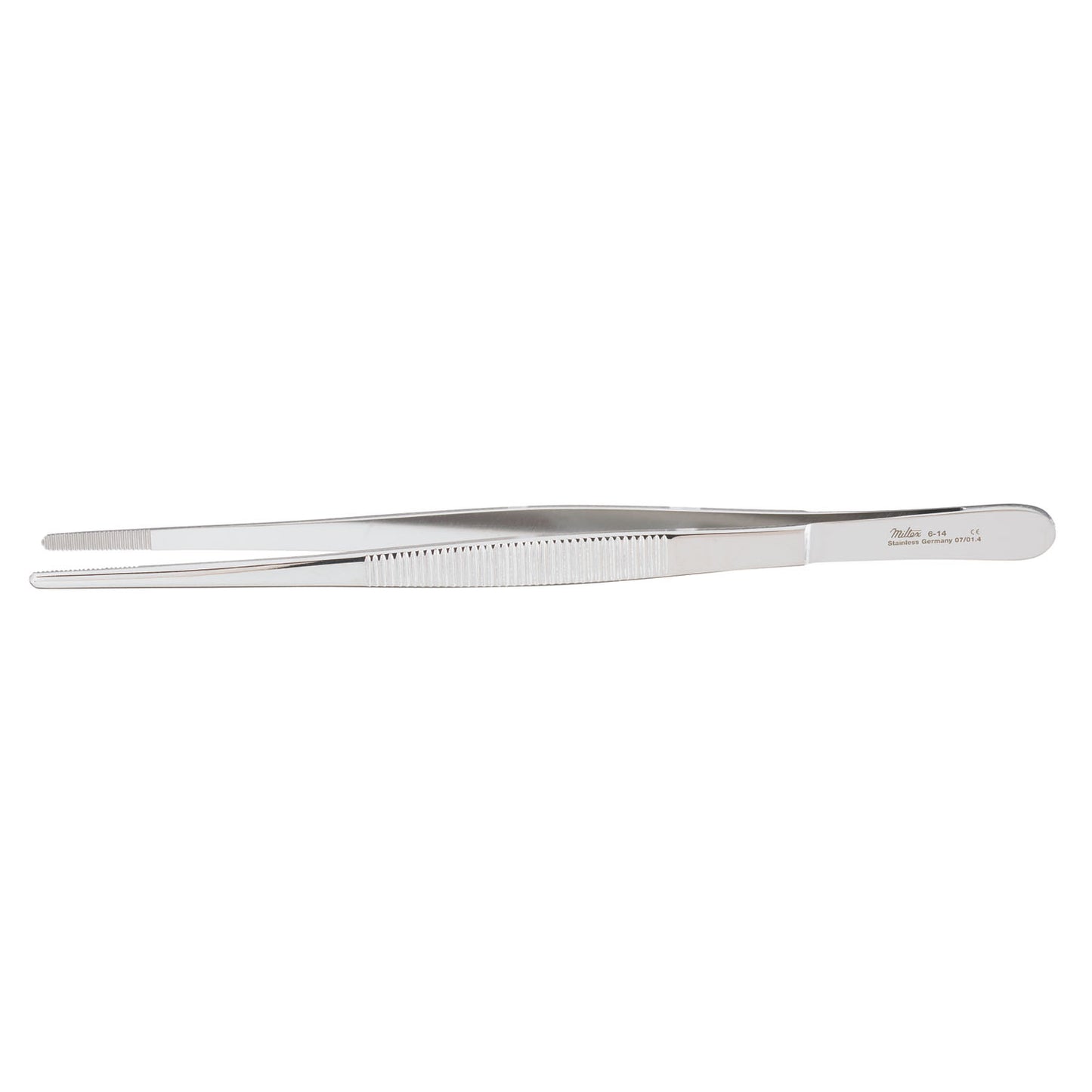 Dressing Forceps, 8", Standard, Serrated Handles