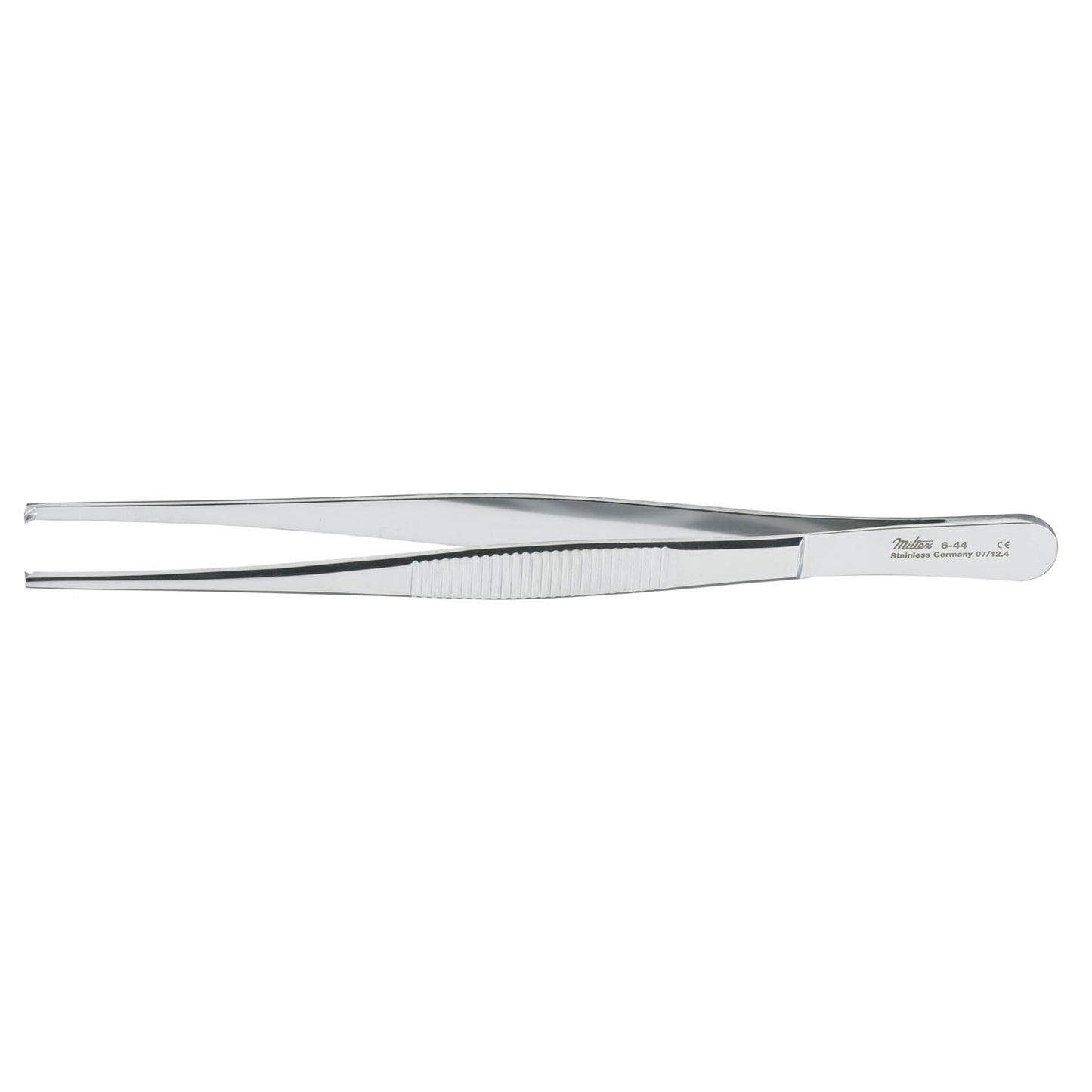 Tissue Forceps, 5_", 1x2 Teeth, Standard, Serrated Handles