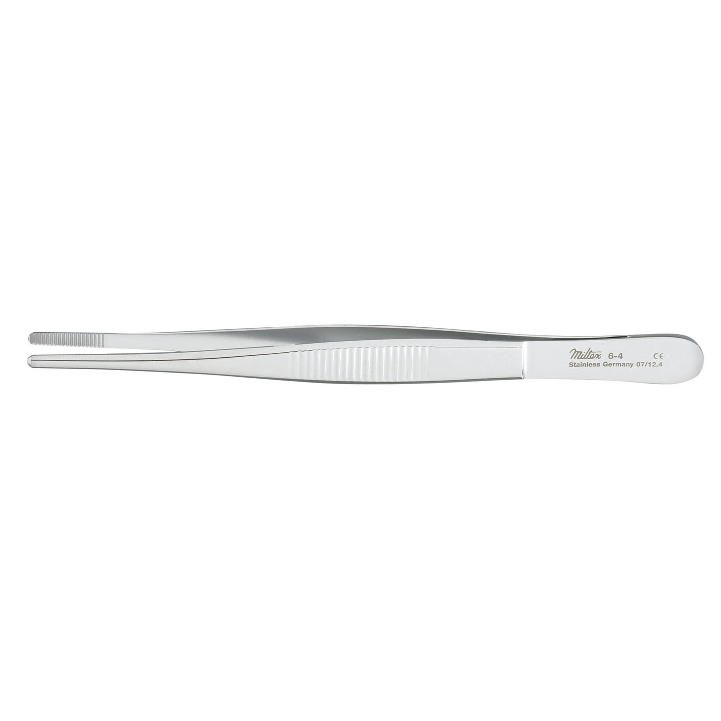 Dressing Forceps, 4_", Standard, Serrated Handles