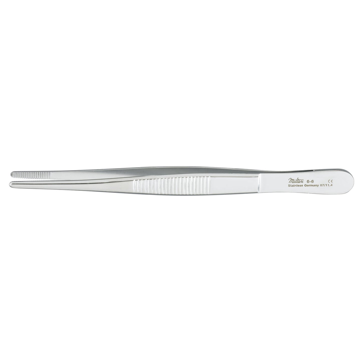 Dressing Forceps, 5", Standard, Serrated Handles