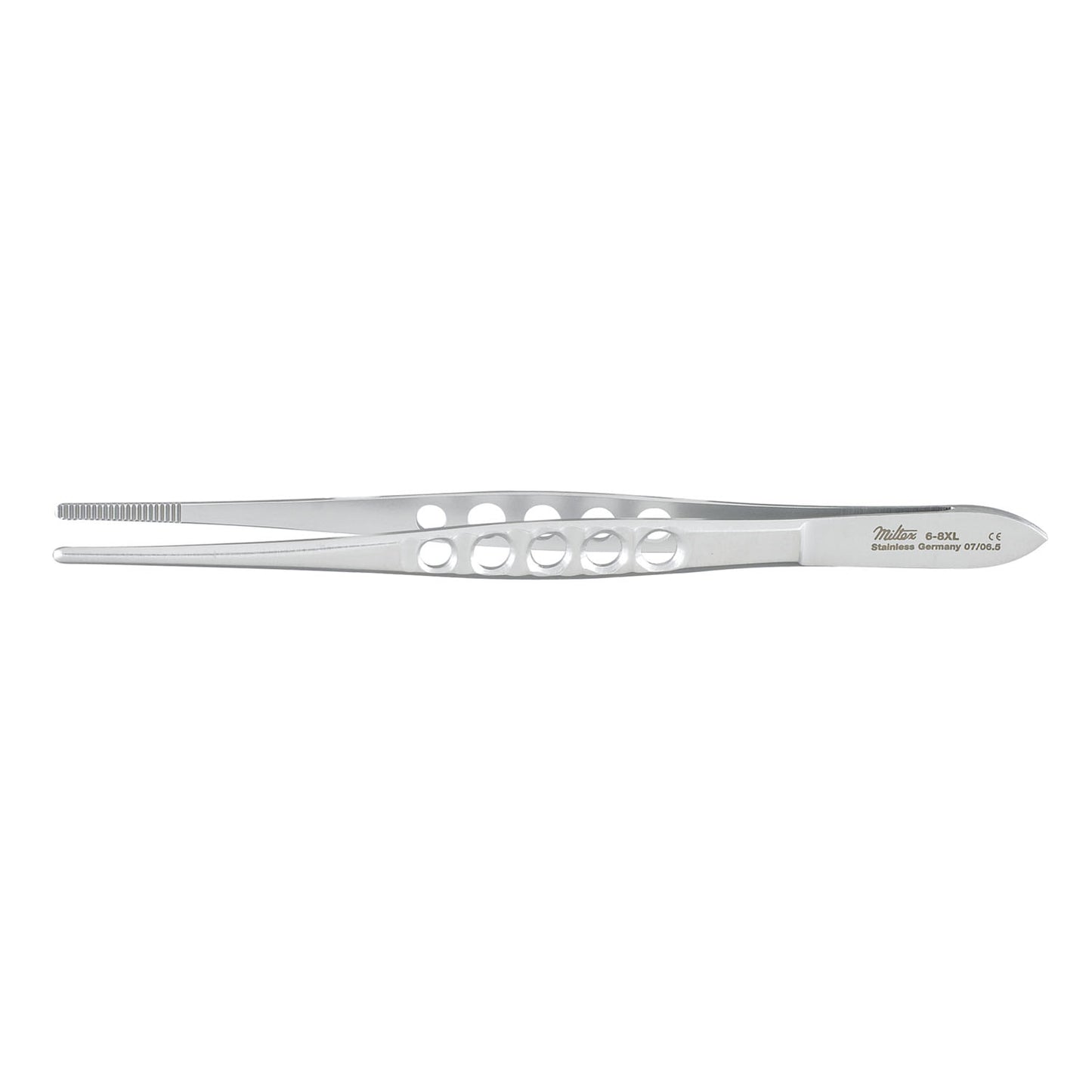 Dressing Forceps, 5_", Lightweight, Fenestrated Handles