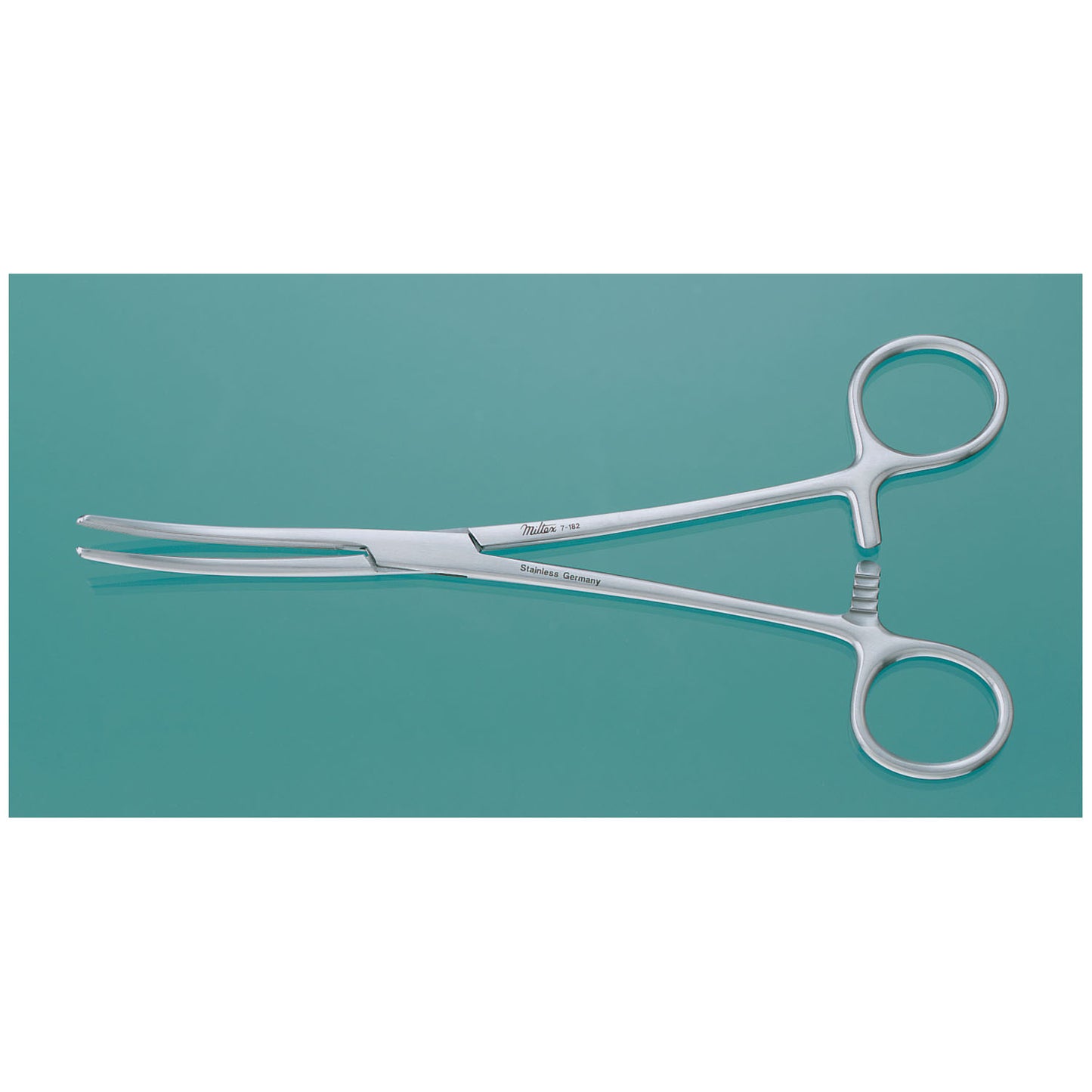 Rochester-Carmalt Forceps, 8", Curved