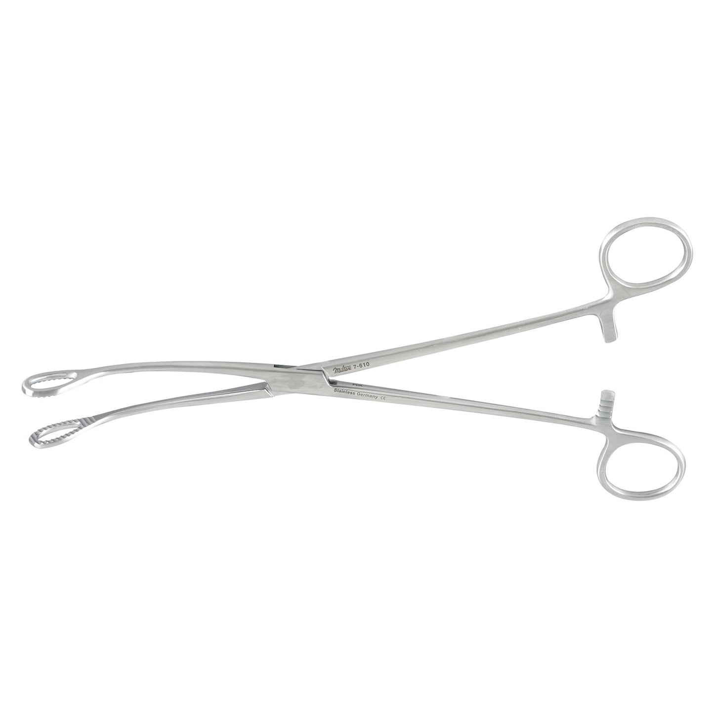 Sponge Forceps, 9_", Serrated