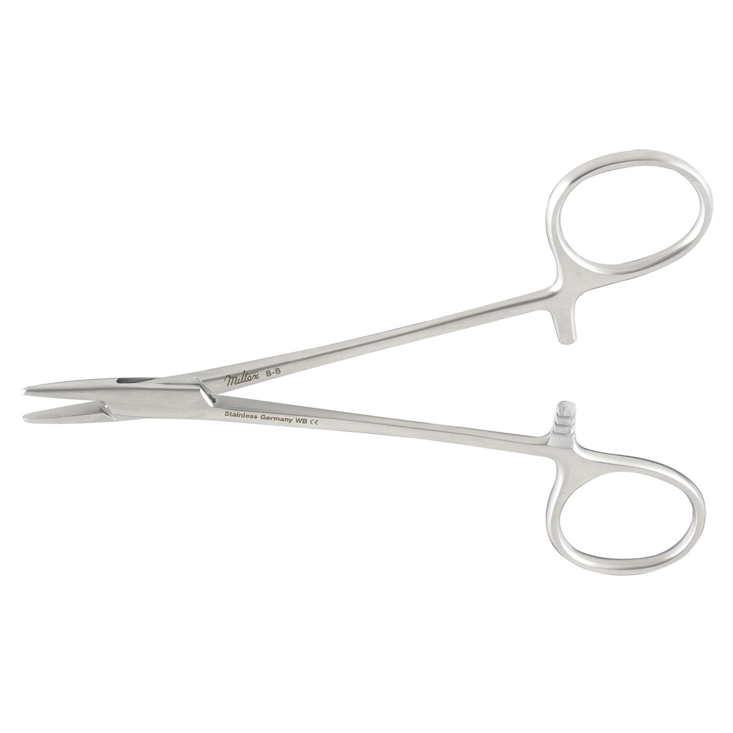 Webster Needle Holder, 4_", Smooth, Very Delicate, Carb-N-Sert