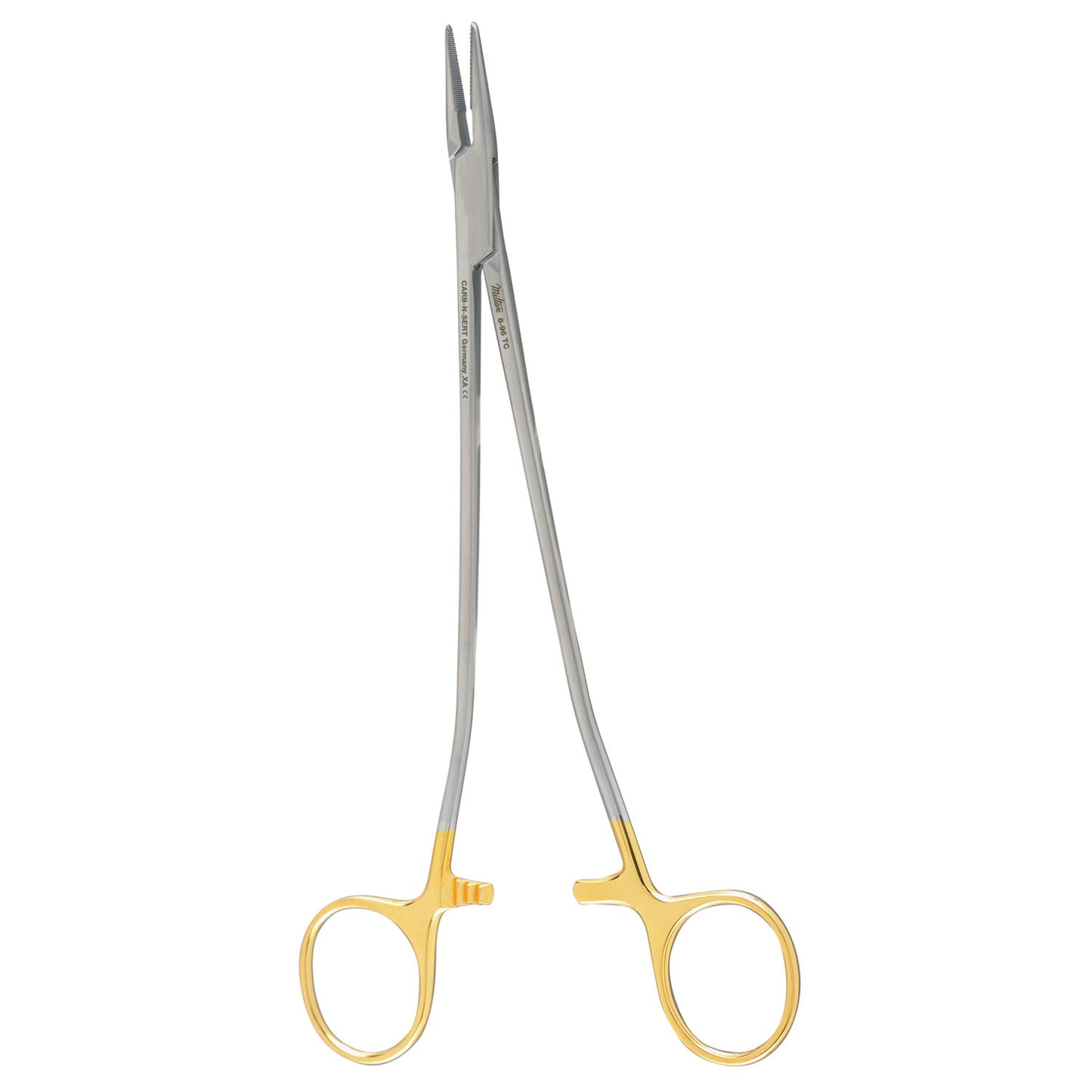 Sarot Needle Holder, 7_", Carb-N-Sert, Serrated