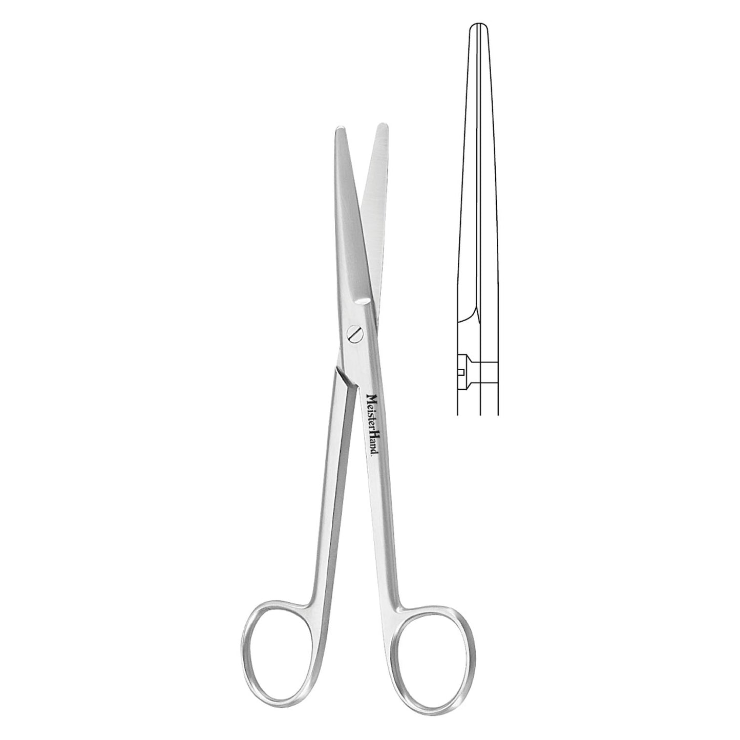 Mayo Scissors, 6_" Straight