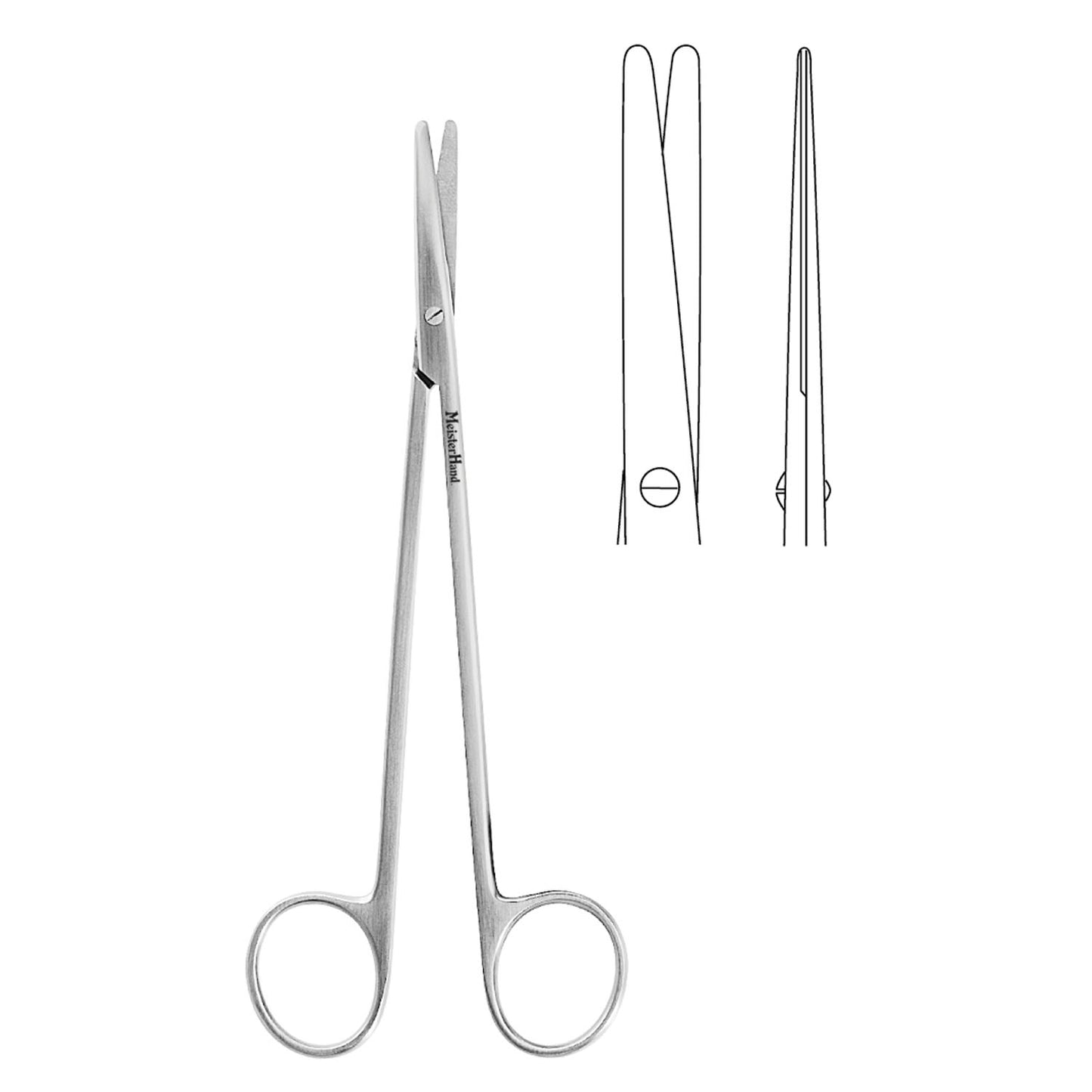Metzenbaum Scissors, 7" Straight
