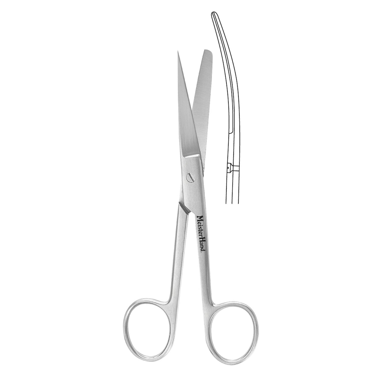 O.R. Scissors, 5_", Sharp/ Blunt