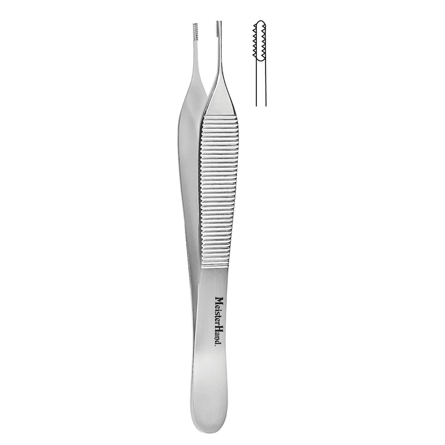 Brown-Adson Forceps, 4_", 7x7 Teeth