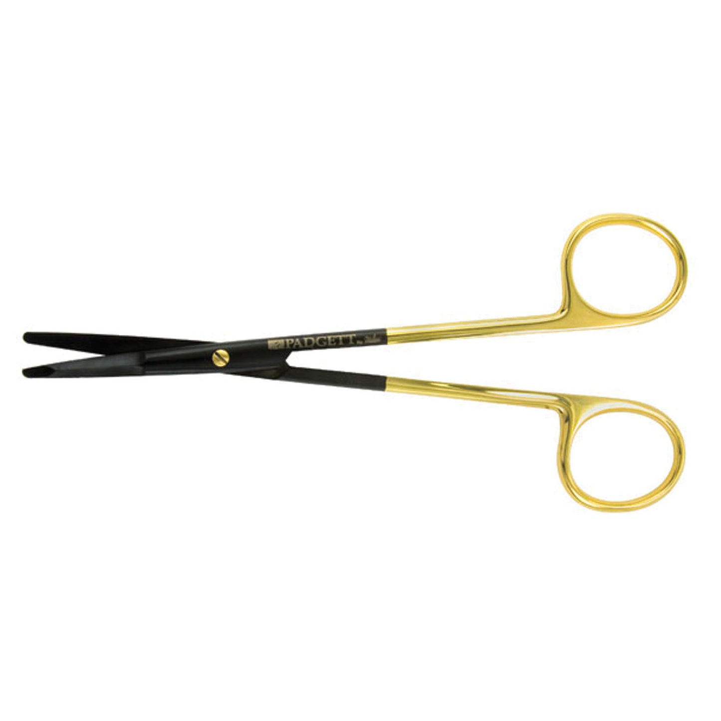 Kaye Facelift Scissors, 5_" Curved Blunt Flat Tip, Ceramic