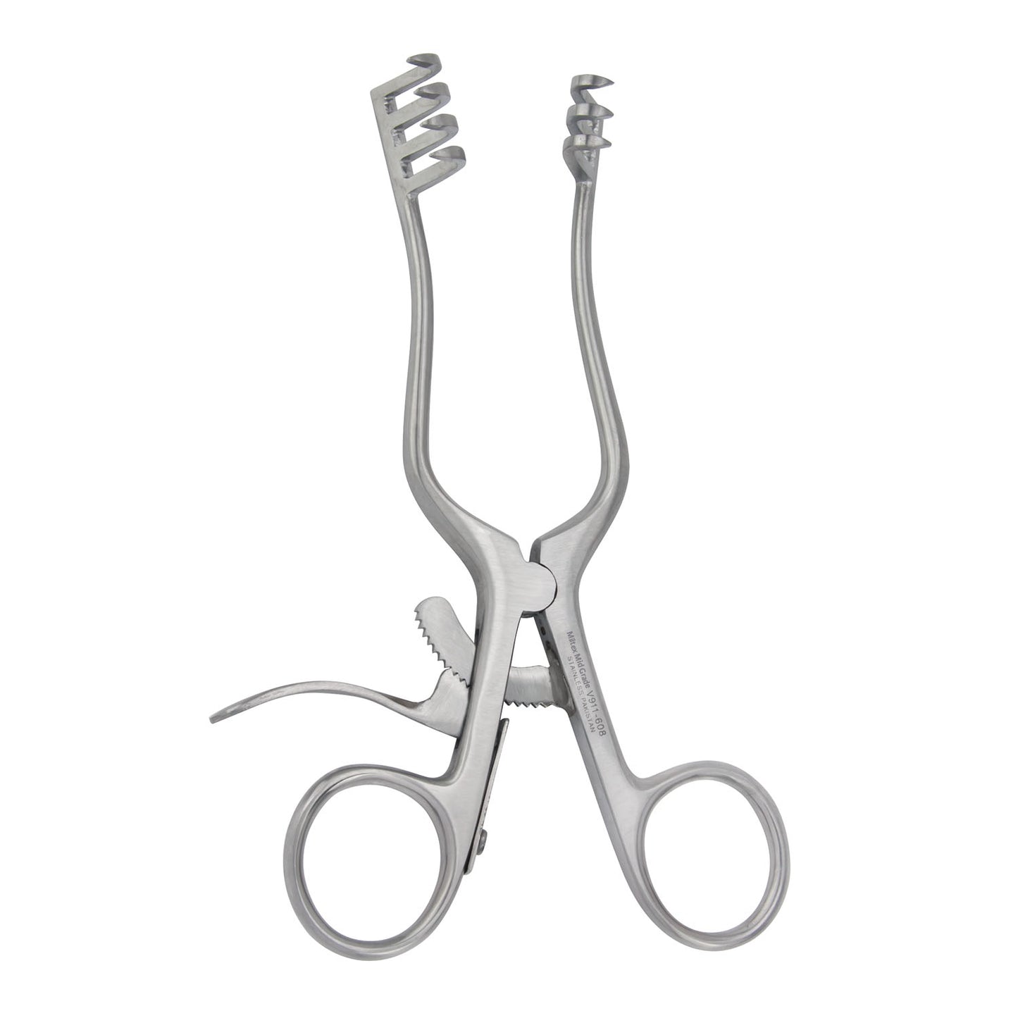 Weitlaner Retractor, 5_" Sharp, 3x4 Teeth