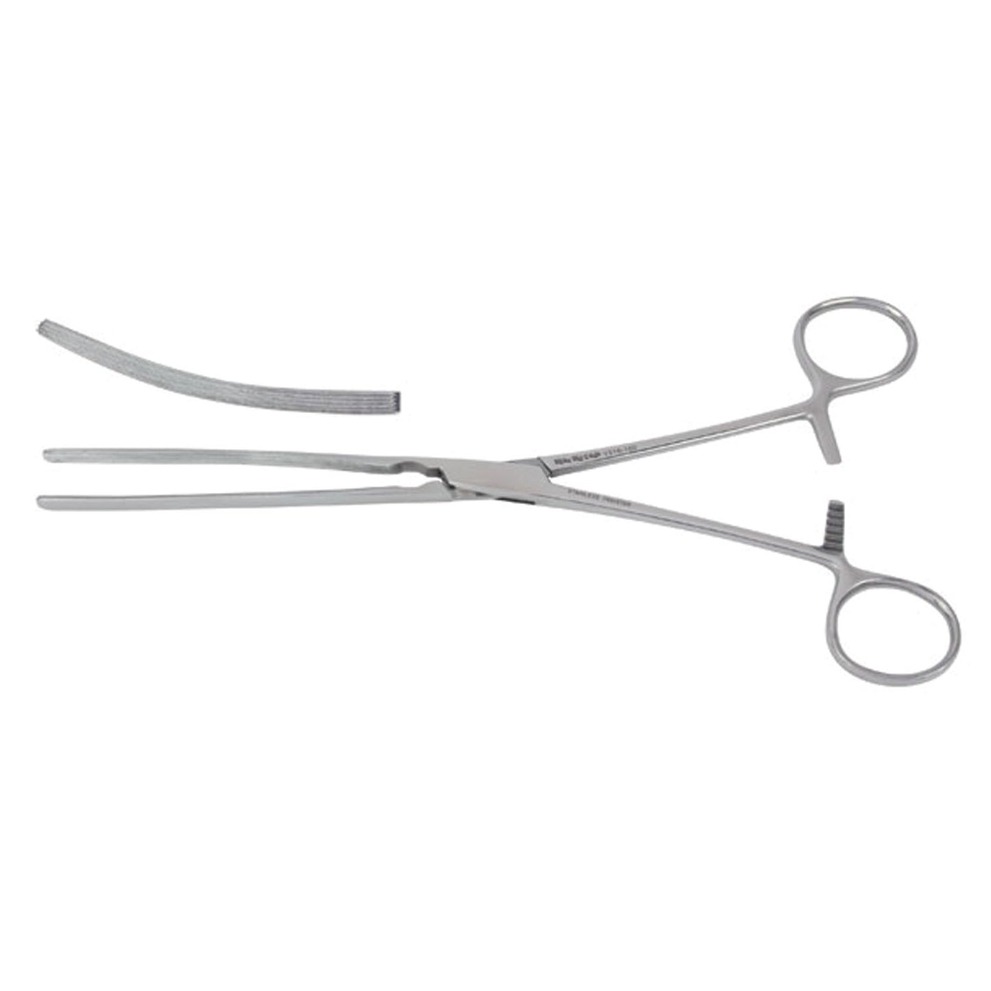 Intestinal Forceps, 9" Curved