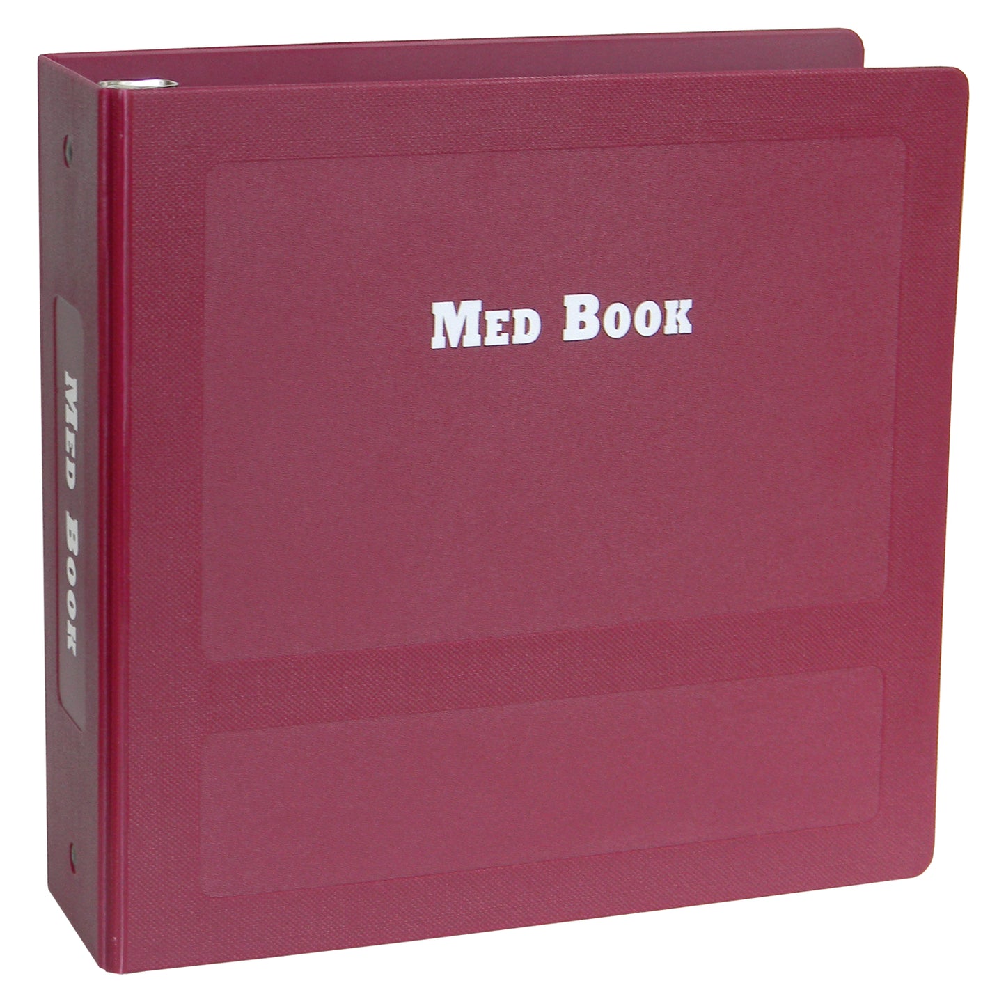 Big Beam 3 Ring 2_" Burgundy Med Book