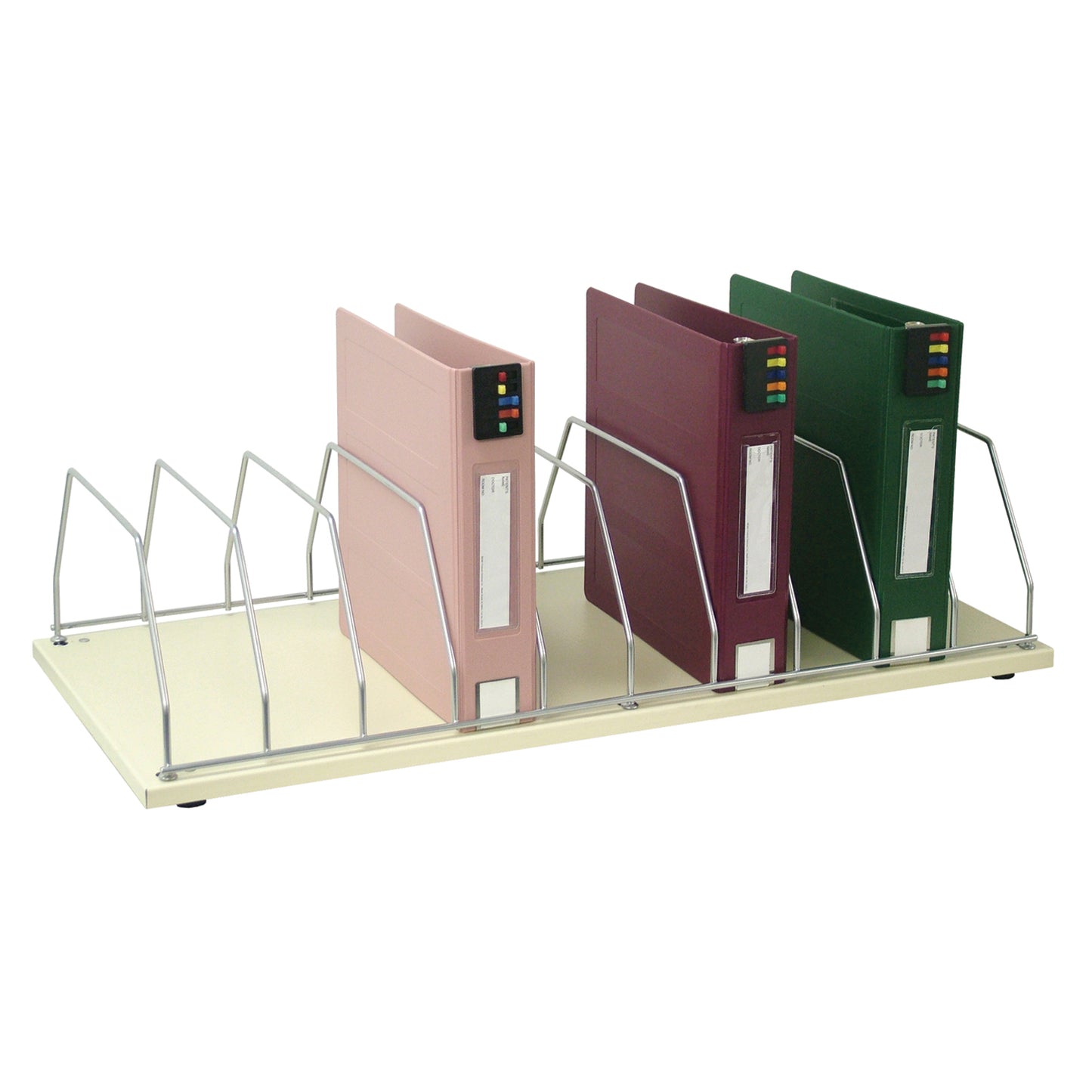 Table Top Storage Rack, 10 Chart Capacity, 7 1/8"H x 32_"W x 15"D