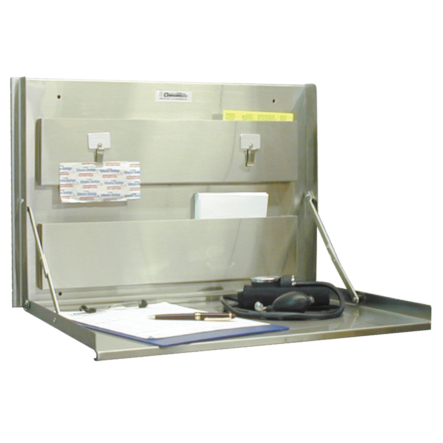 Wall Desk, Stainless Steel