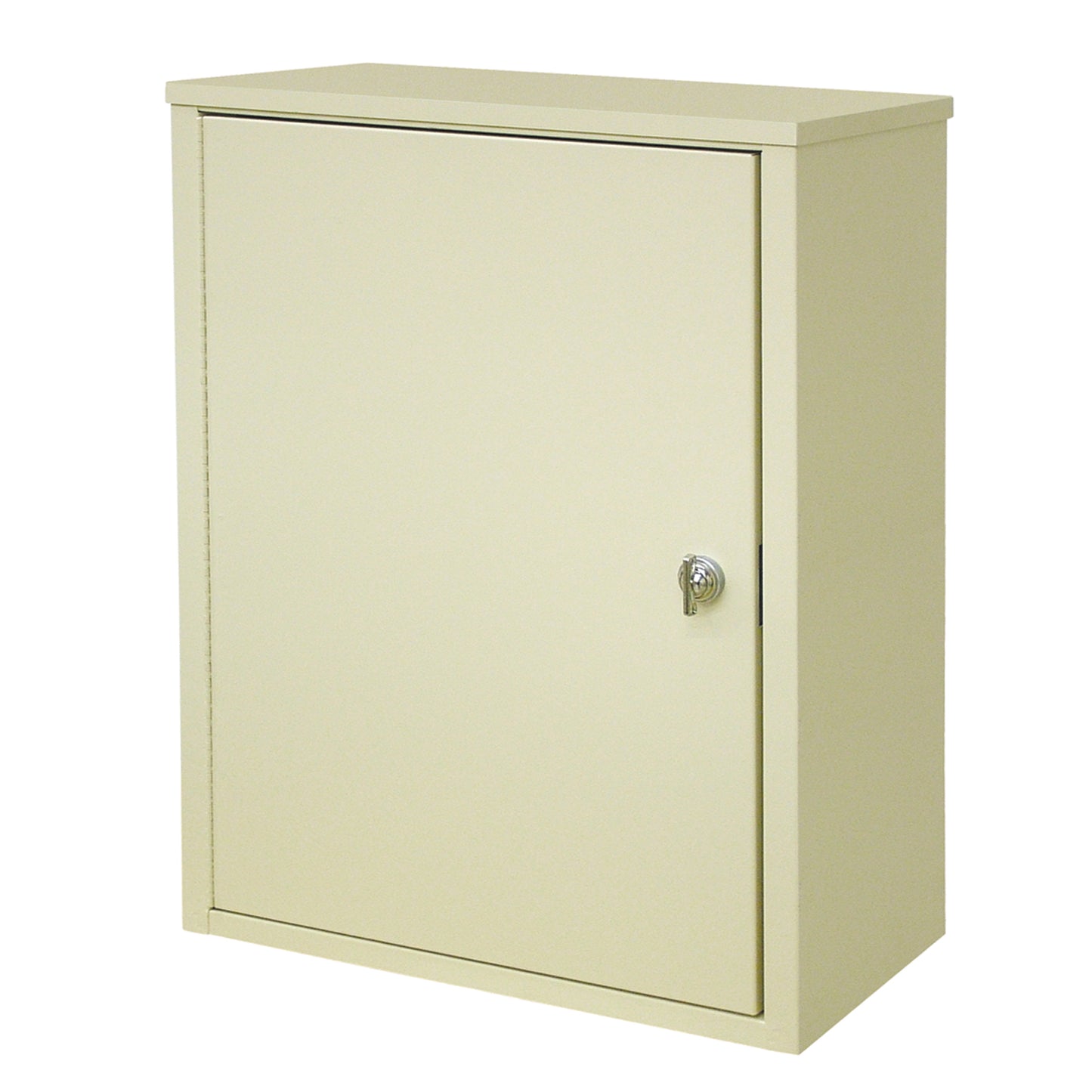 Storage Cabinet, Beige, 16_" x 16"H x 8"D & 2 shelves