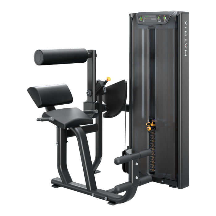 Back Extension Heavy Stack, Iced Silver/Black Sales into Medical markets in U.S. only . No sales into Fitness markets