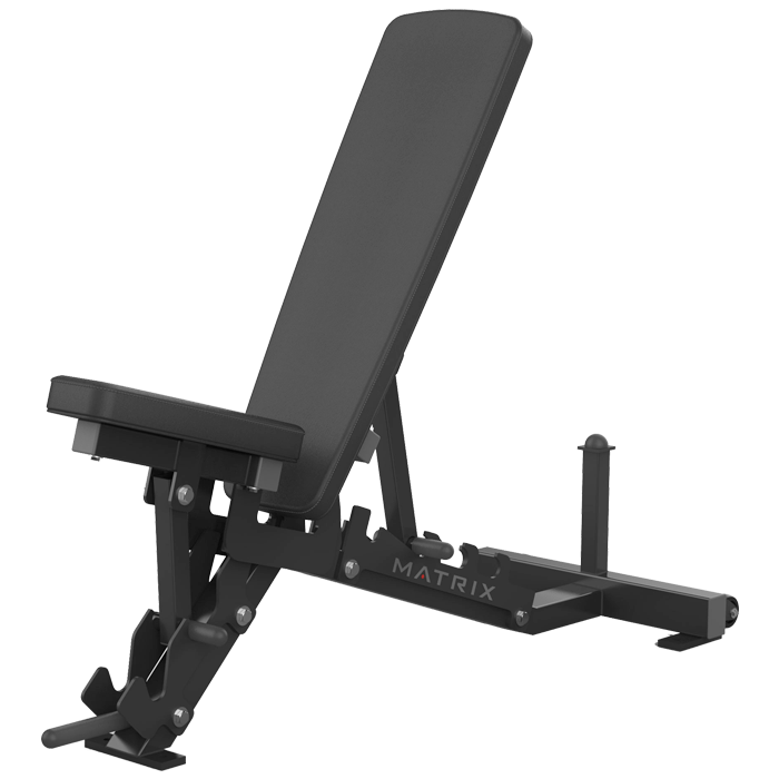 Varsity Multi-Adjustable Bench, 57" x 22.75" x 18.75", Iced Silver (DELIVERY SITE SURVEY REQUIRED) Sales into Medical markets in U.S. only (active aging, indep. living, hospital affil., PT, Chiro, Asst. Living, LTC). No sales into Fitness markets (DROP SHIP ONLY)