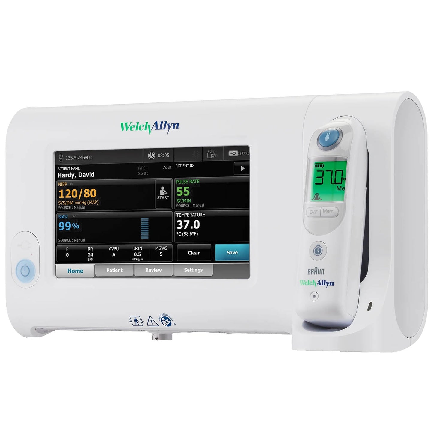 Monitor, BP, SPO2, Braun Pro6000 (US Only) (Item is considered HAZMAT and cannot ship via Air or to AK, GU, HI, MP, PR, VI)