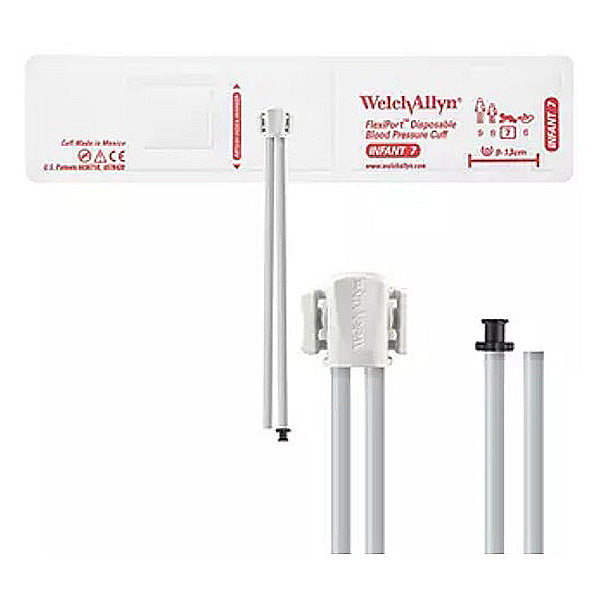 Cuff, Soft, Tri-Purpose Connector, 2-Tube, Infant, 20/pk (US Only)