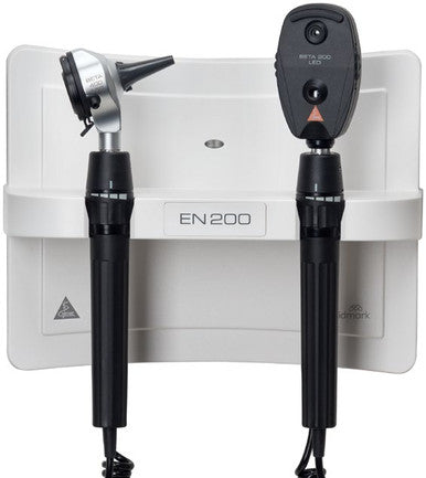 Heine EN200 Wall Transformer, w/BETA 400 LED Otoscope, and BETA 200 LED Ophathalmoscope (US Only) (DROP SHIP ONLY) (Delivery Info Sheet Required)
