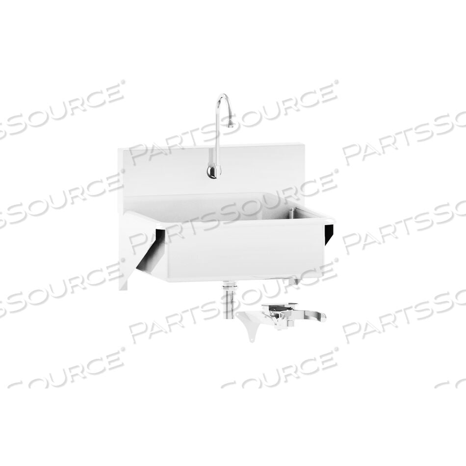 Windsor Scrub Sink, (1) Place, Knee Action Control (DROP SHIP ONLY)