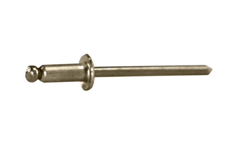Rivet, 0.156 x 0.400 x 0.188-0.250, SS (US Only) (DROP SHIP ONLY) (Delivery Info Sheet Required)
