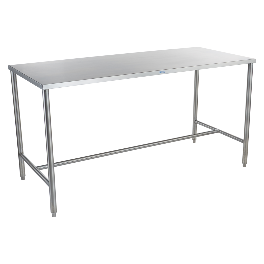 Work Table, 92"W x 36"H x 44"D, H-Brace (DROP SHIP ONLY)