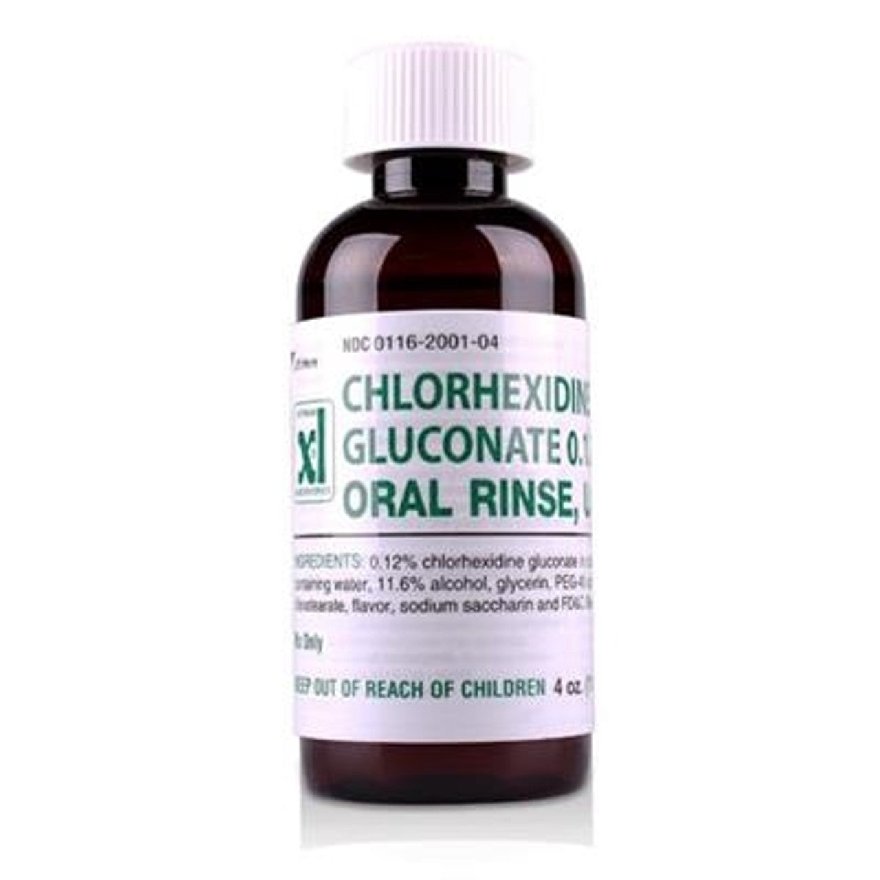 Oral Rinse, Chlorhexidine, Mint, 16 fl oz bottle, 12/cs