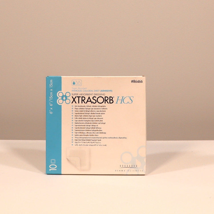 HCS Adhesive Dressing, Sterile, 6" x 6", 10/bx, 4 bx/cs