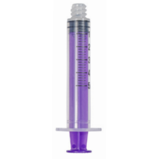 Avanos Enteral Low Dose Tip Syringe with ENFIT Compatible Connector, 5mL, 100/bx (US Only) (Authorized Distributor Sub-Agreement Required - See Manufacturer Details Page)