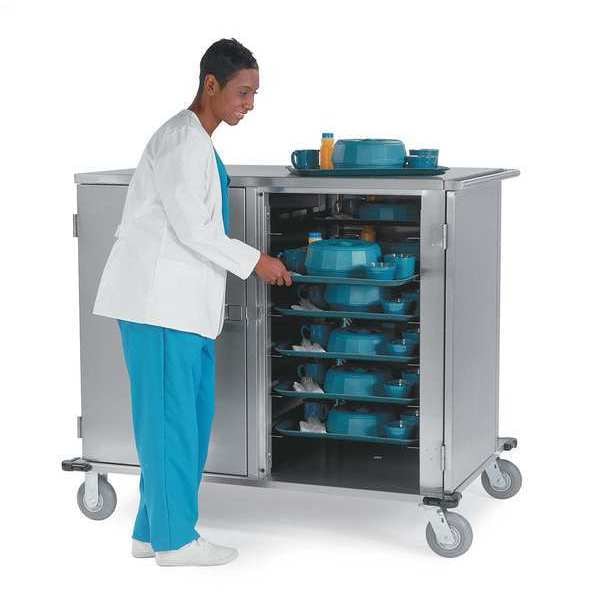 Low Profile Cart, 32 Tray Capacity, 55_"W x 34_"D x 52_"H, 365 lb Capacity