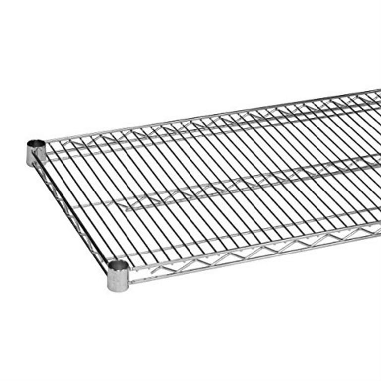 Wire Shelf, 24"W x 48"L, Chrome (DROP SHIP ONLY)