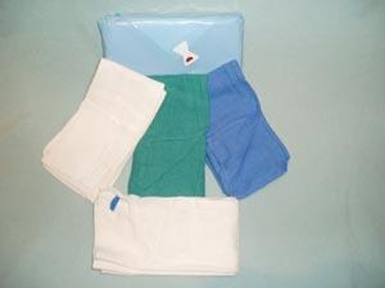 O.R. Towel, Sterile, 17" x 26", White, Prewashed, Soft Cotton, 4/pk, 20 pk/cs (60 cs/plt)