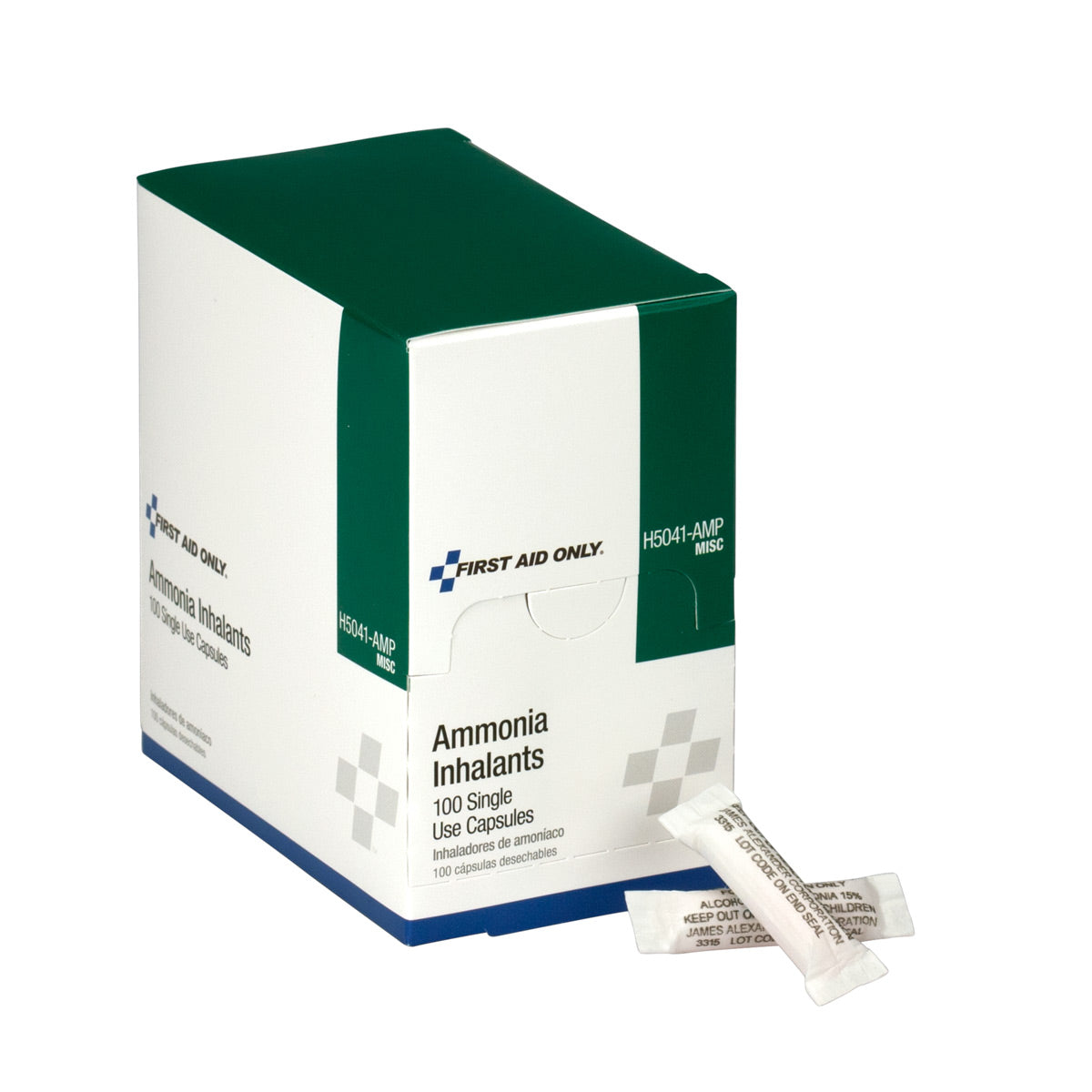 Ammonia Inhalants, 100/bx (DROP SHIP ONLY - $150 Minimum Order) (DROP SHIP ONLY)