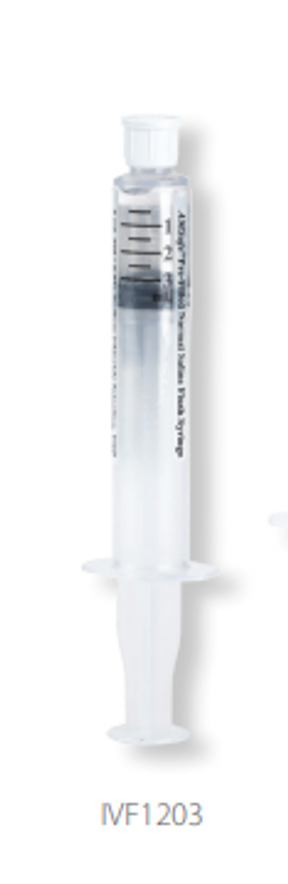 Pre-Filled Flush Syringe, Sterile Field, 3ml 0.9% Sodium Chloride Fill in 12ml Syringe, 180/cs (Temporarily unavailable for sale due to allocation)