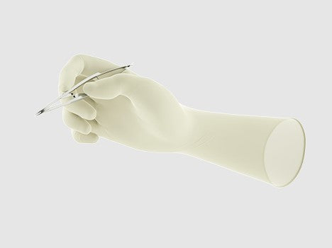 Surgical Gloves, Sensitive, Beaded, Size 6_, 50 pr/bx, 4 bx/cs (US Only)