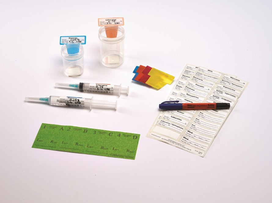 Correct Medication Labeling System, Interventional Radiology, 50/bx, 1 bx/cs (US Only)